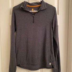 Gray Lightweight Long Sleeve T-shirt